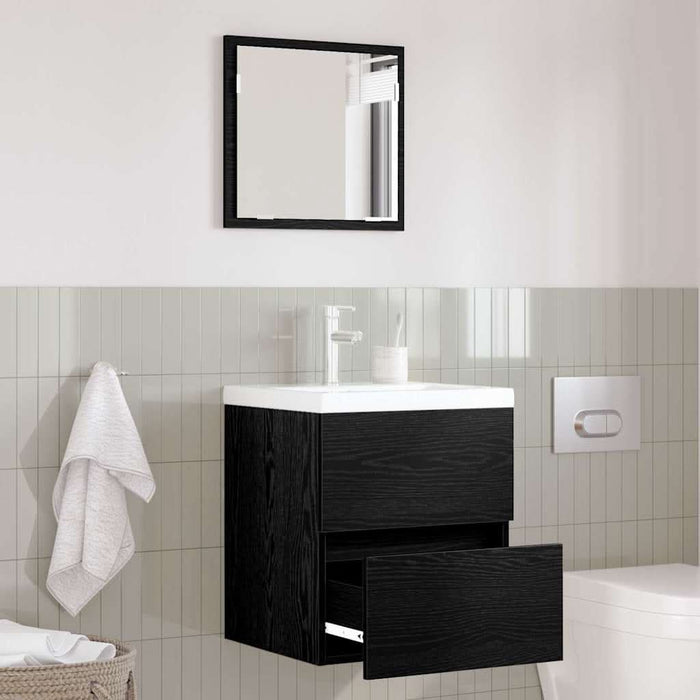 Dulap de Baie Stejar Negru 41 x 38.5 x 45 cm Lemn compozit - WALTI WALTI