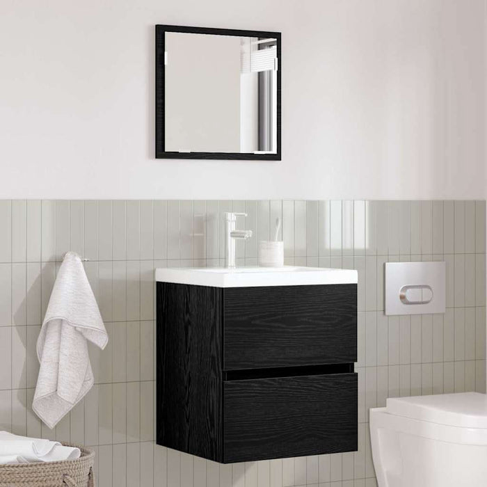 Dulap de Baie Stejar Negru 41 x 38.5 x 45 cm Lemn compozit - WALTI WALTI