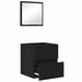 Dulap de Baie Stejar Negru 41 x 38.5 x 45 cm Lemn compozit - WALTI WALTI