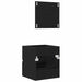 Dulap de Baie Stejar Negru 41 x 38.5 x 45 cm Lemn compozit - WALTI WALTI