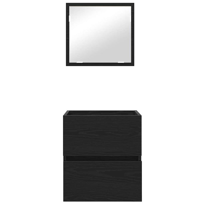 Dulap de Baie Stejar Negru 41 x 38.5 x 45 cm Lemn compozit - WALTI WALTI