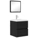 Dulap de Baie Stejar Negru 41 x 38.5 x 45 cm Lemn compozit - WALTI WALTI