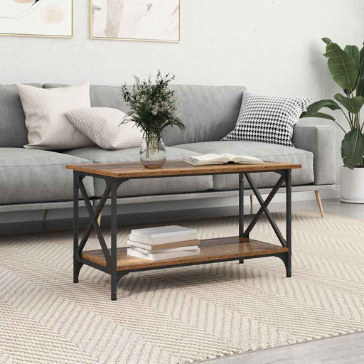Masă de cafea Lemn vechi 80 x 45 x 45.5 cm Lemn compozit - WALTI WALTI