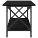 Masă de cafea Stejar negru 80 x 45 x 45.5 cm Lemn compozit - WALTI WALTI