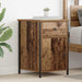 Dulap de noapte 2 pcs Lemn vechi 40 x 42 x 60 cm Lemn compozit - WALTI WALTI