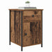 Dulap de noapte 2 pcs Lemn vechi 40 x 42 x 60 cm Lemn compozit - WALTI WALTI