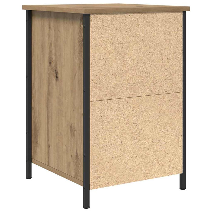 Dulap de noapte Stejar Artizanal 40 x 42 x 60 cm Lemn compozit - WALTI WALTI
