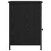 Dulap de noapte Stejar Negru 40 x 42 x 60 cm Lemn compozit - WALTI WALTI