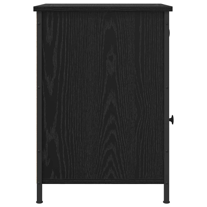 Dulap de noapte cu sertar 2 pcs Stejar Negru 40 x 42 x 60 cm - WALTI WALTI