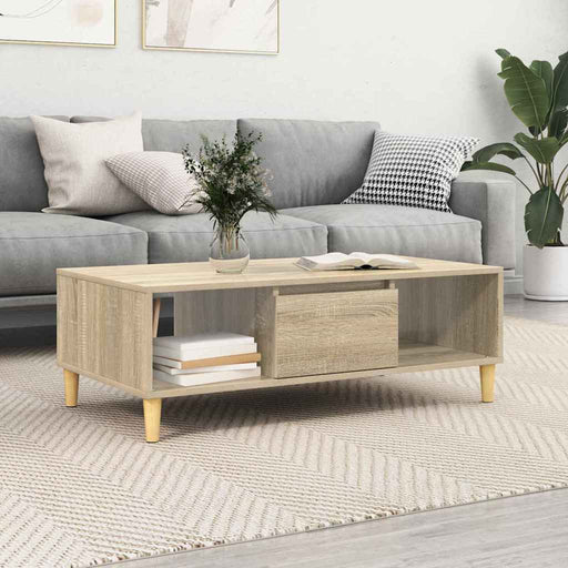 Masă de cafea Stejar sonoma 103.5 x 60 x 35 cm Lemn compozit - WALTI WALTI
