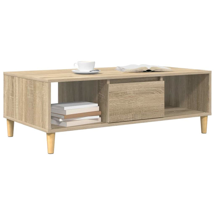 Masă de cafea Stejar sonoma 103.5 x 60 x 35 cm Lemn compozit - WALTI WALTI