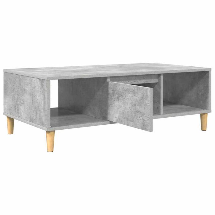 Masă de cafea Gri beton 103.5 x 60 x 35 cm Lemn compozit - WALTI WALTI