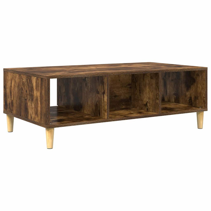 Masă de cafea Stejar afumat 103.5 x 60 x 35 cm Lemn compozit - WALTI WALTI