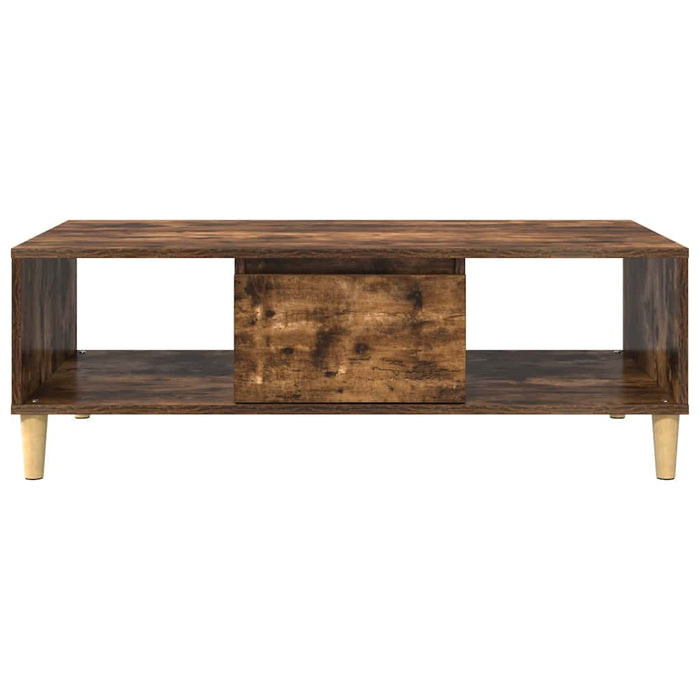 Masă de cafea Stejar afumat 103.5 x 60 x 35 cm Lemn compozit - WALTI WALTI