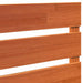 Tăblie cap Maroniu cerat 200,5 x 3 x 80 cm Lemn de pin masiv - WALTI WALTI