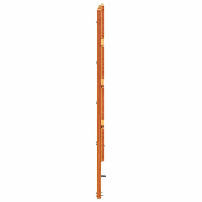 Tăblie cap Maroniu cerat 200,5 x 3 x 80 cm Lemn de pin masiv - WALTI WALTI