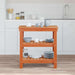 Banc de lucru Maroniu cerat 78,5 x 50 x 80 cm Lemn de pin masiv - WALTI WALTI