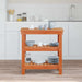 Banc de lucru Maroniu cerat 78,5 x 50 x 80 cm Lemn de pin masiv - WALTI WALTI