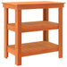 Banc de lucru Maroniu cerat 78,5 x 50 x 80 cm Lemn de pin masiv - WALTI WALTI