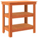 Banc de lucru Maroniu cerat 78,5 x 50 x 80 cm Lemn de pin masiv - WALTI WALTI
