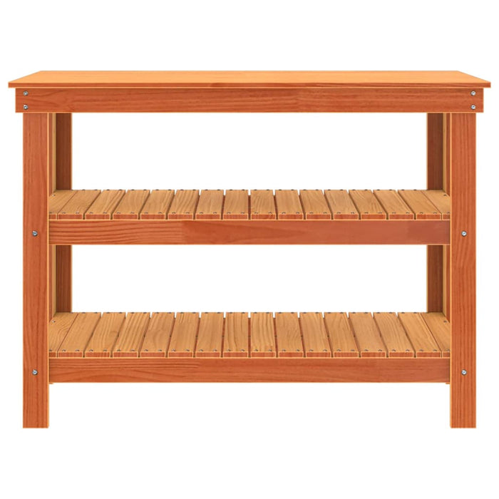 Banc de lucru Maro ceruit 110,5 x 50 x 80 cm Lemn masiv de pin - WALTI WALTI