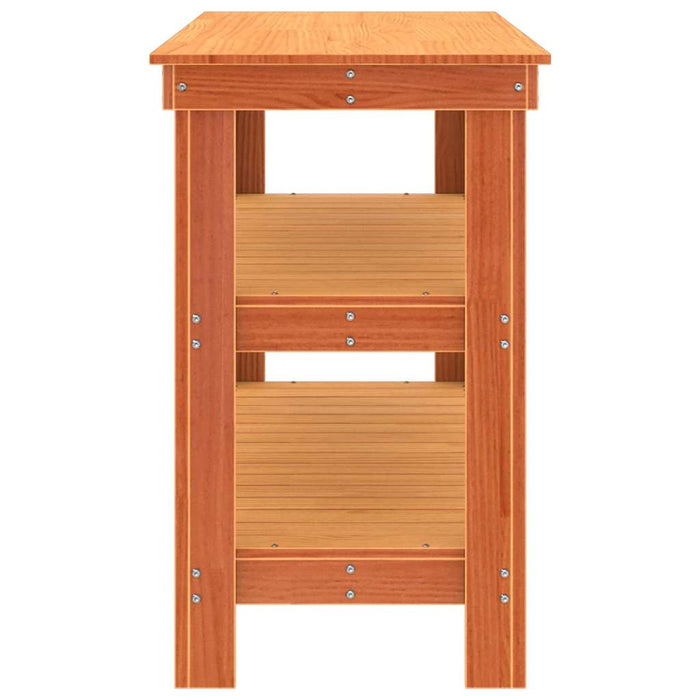 Banc de lucru Maro ceruit 110,5 x 50 x 80 cm Lemn masiv de pin - WALTI WALTI