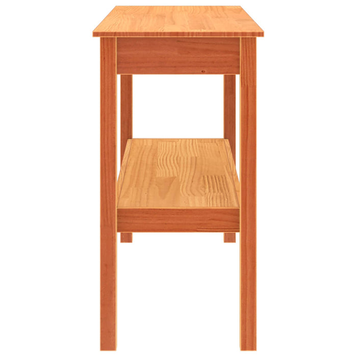 Masă de consolă Maro ceruit 110 x 40 x 75 cm Lemn masiv de pin - WALTI WALTI