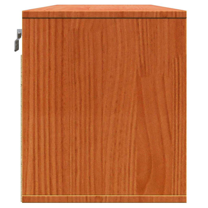 Dulap de perete cu raft cu ușă Maroniu cerat 100 x 30 x 35 cm - WALTI WALTI