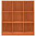 Dulap pentru cărți Maroniu cerat 104 x 33 x 110 cm - WALTI WALTI