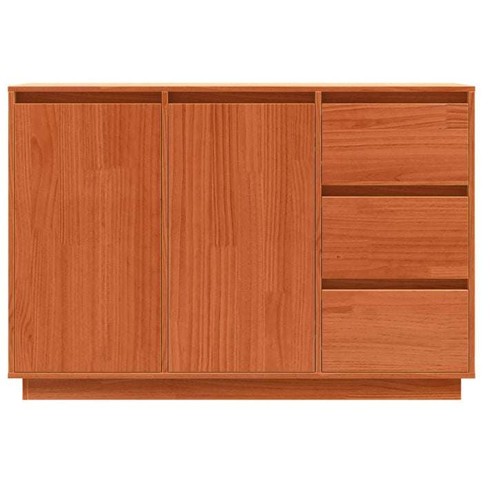 Bufet Stejar închis 111 x 34 x 75 cm Lemn de pin masiv - WALTI WALTI