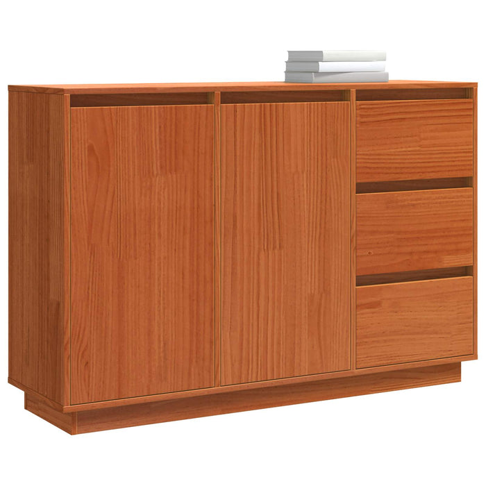 Bufet Stejar închis 111 x 34 x 75 cm Lemn de pin masiv - WALTI WALTI
