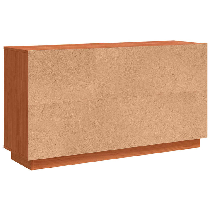Bufet Stejar închis 111 x 34 x 60 cm Lemn de pin masiv - WALTI WALTI