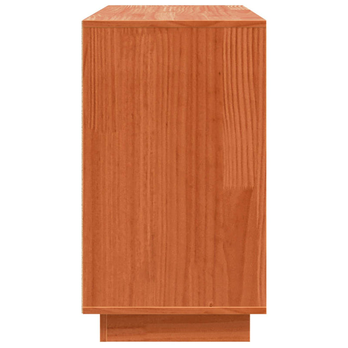 Bufet Stejar închis 111 x 34 x 60 cm Lemn de pin masiv - WALTI WALTI