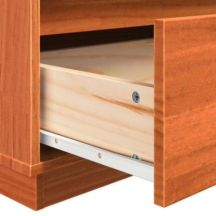Dulap de noapte Maroniu cerat 60 x 34 x 51 cm Lemn compozit - WALTI WALTI