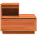 Dulap de noapte cu sertar 2 pcs Maroniu cerat 60 x 34 x 51 cm - WALTI WALTI