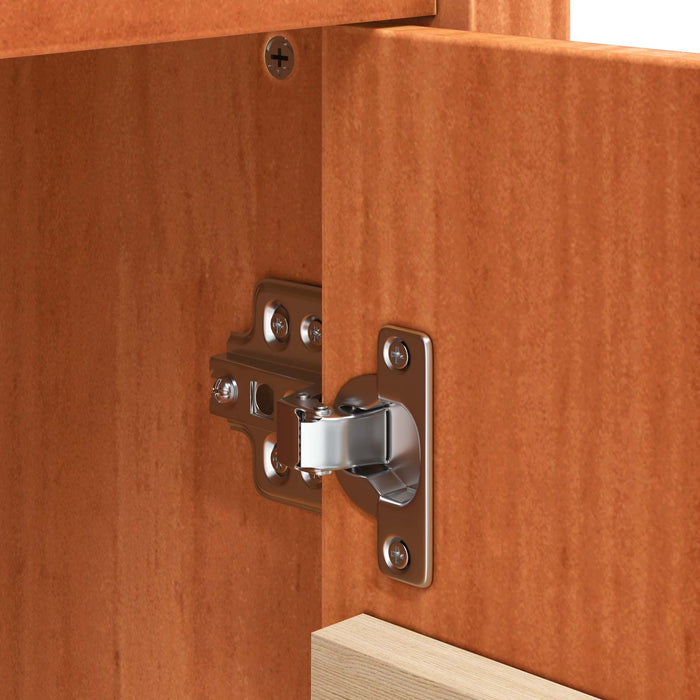 Bufet Maroniu cerat 70 x 35 x 80 cm Lemn de pin masiv - WALTI WALTI