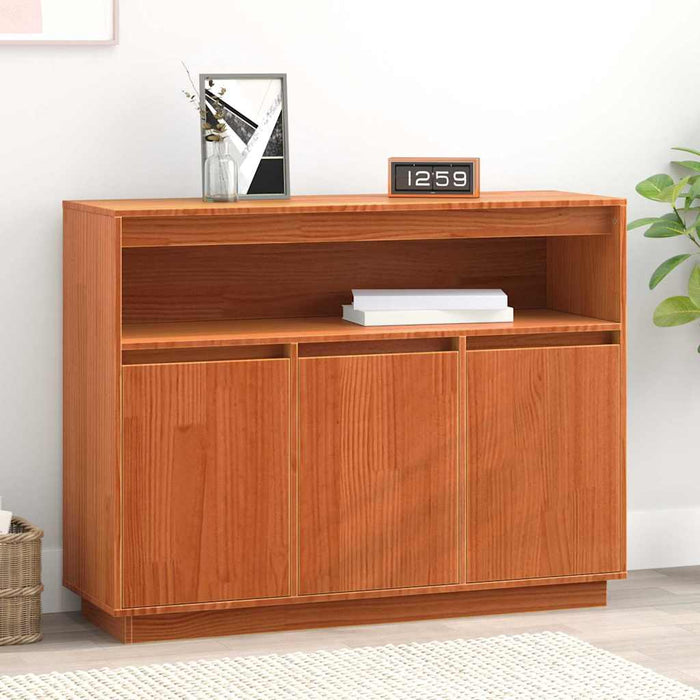 Bufet Maroniu cerat 104,5 x 34 x 80 cm Lemn de pin masiv - WALTI WALTI