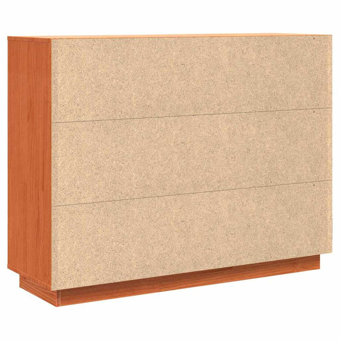 Bufet Maroniu cerat 104,5 x 34 x 80 cm Lemn de pin masiv - WALTI WALTI