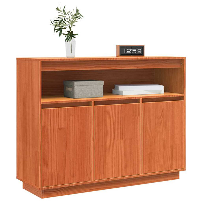 Bufet Maroniu cerat 104,5 x 34 x 80 cm Lemn de pin masiv - WALTI WALTI