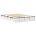 Cadru de pat cu depozitare Alb 140 x 190 cm lemn - WALTI WALTI