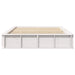 Cadru de pat cu depozitare Alb 140 x 190 cm lemn - WALTI WALTI