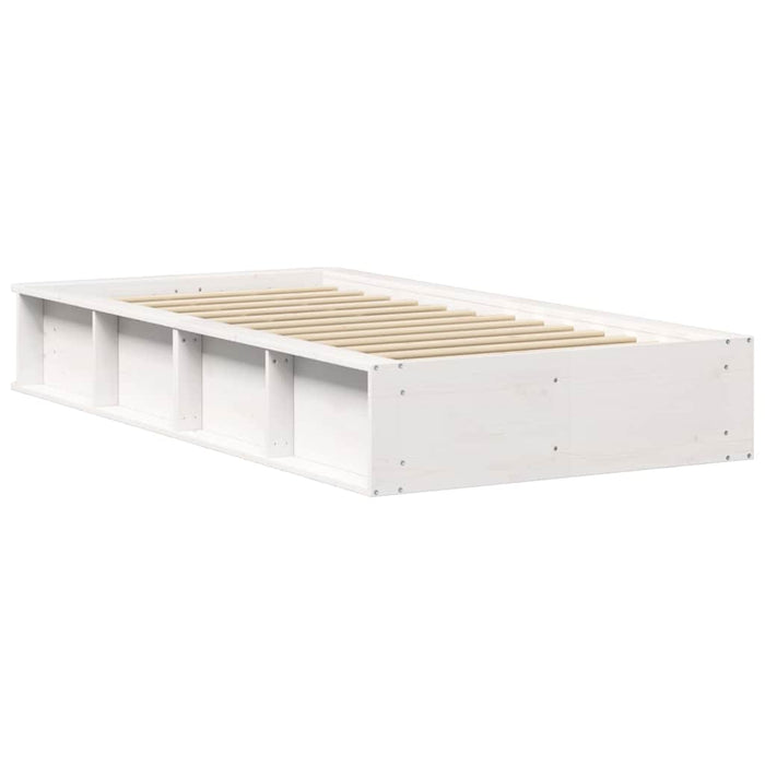 Cadru de pat cu depozitare Alb 80 x 200 cm lemn - WALTI WALTI