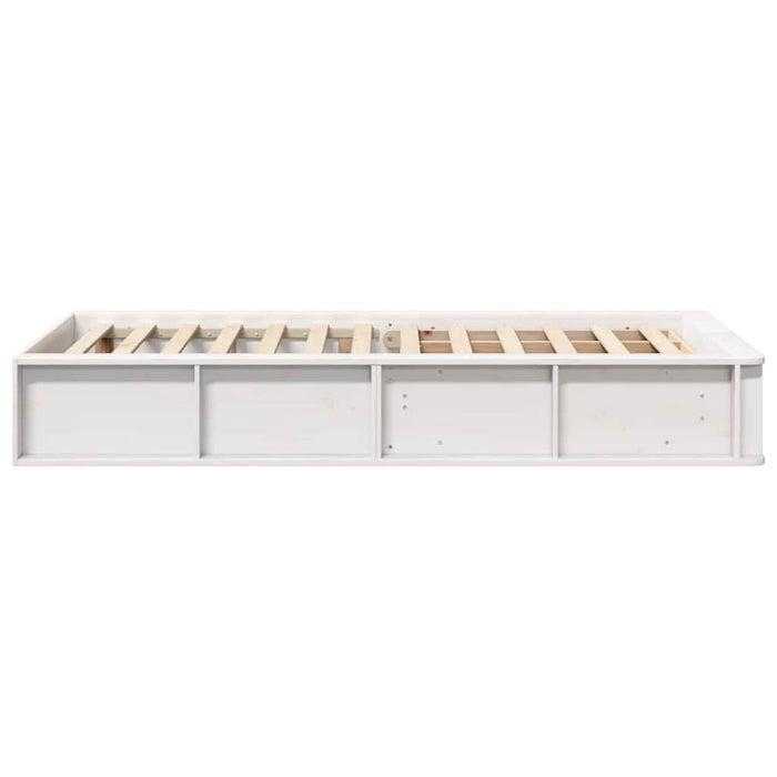 Cadru de pat cu depozitare Alb 80 x 200 cm lemn - WALTI WALTI