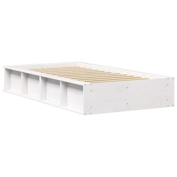 Cadru de pat cu depozitare Manual Alb 90 x 190 cm lemn - WALTI WALTI