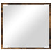 Oglindă de baie cu LED Stejar fumuriu 40 x 8.5 x 37 cm - WALTI WALTI