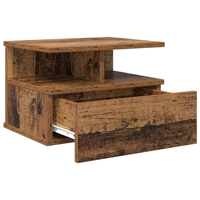 Noptieră Suspendată Lemn vechi 40 x 31 x 27 cm Lemn compozit - WALTI WALTI