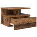 Noptieră Suspendată cu sertar 2 pcs Lemn vechi 40 x 31 x 27 cm - WALTI WALTI