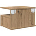 Noptieră Suspendată 2 pcs Stejar Artizanal 40 x 31 x 28 cm - WALTI WALTI