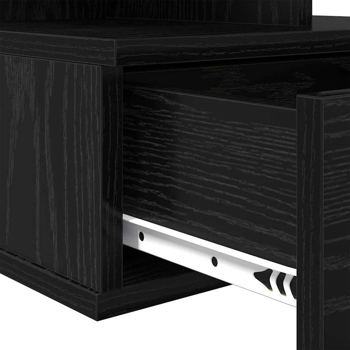 Noptieră Suspendată Stejar negru 40 x 31 x 27 cm Lemn compozit - WALTI WALTI