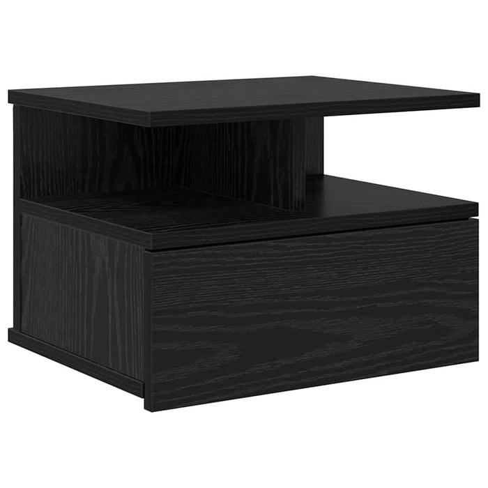 Noptieră Suspendată Stejar negru 40 x 31 x 27 cm Lemn compozit - WALTI WALTI